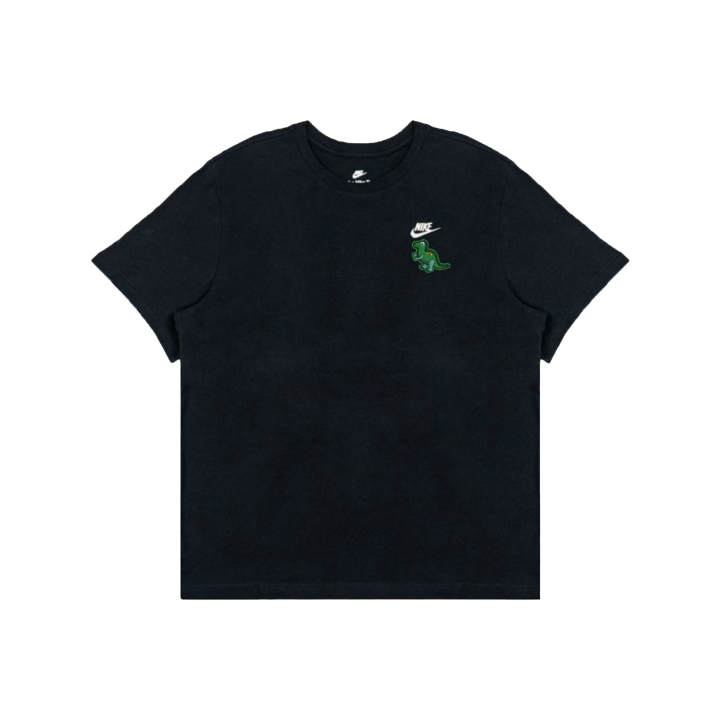 Nike Nike Swoosh T Shirts Men's Black Crew Neck Moderate
