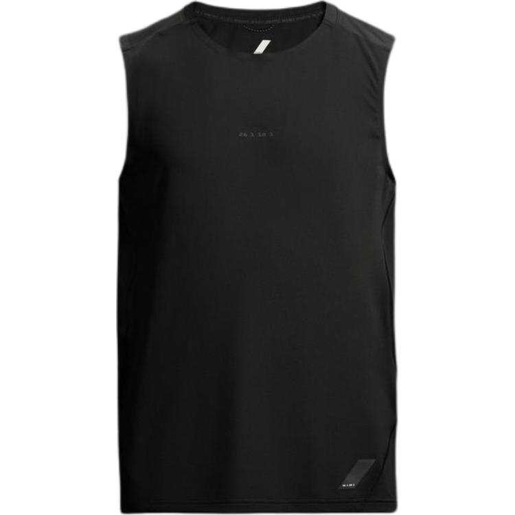 ZARA Tank Tops Men's Black Crew Neck Moderate Other