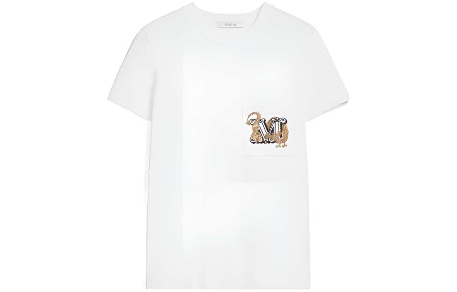 MaxMara MaxMara graphic-print cotton T-shirt
