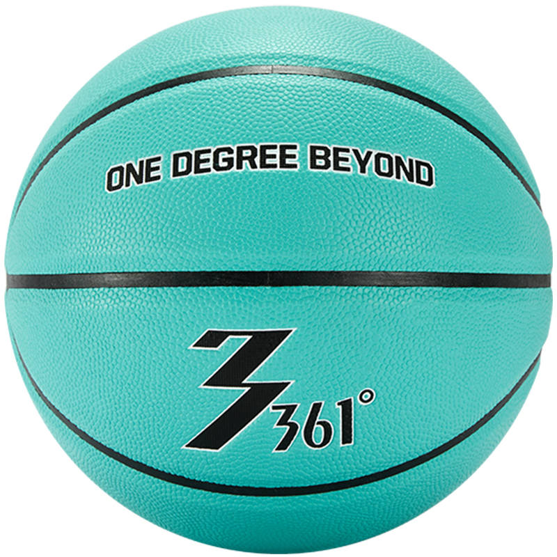 361° Pu Basketball Blue Green Size 7 Ball Training Competition Unisex China Mainland Version