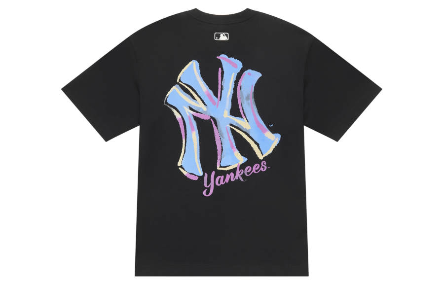 MLB MLB New York Yankees Basic Collection FW25 T Shirt Unisex Standard Black