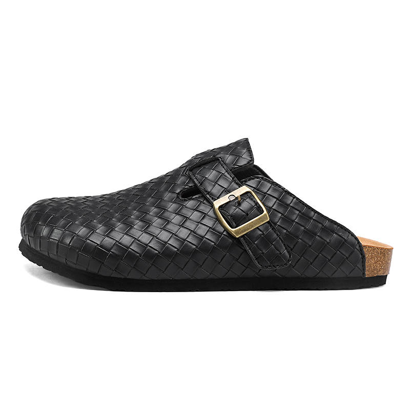 PAIBLOKS Quiet Slip Resistant Closed Toe Slippers Unisex