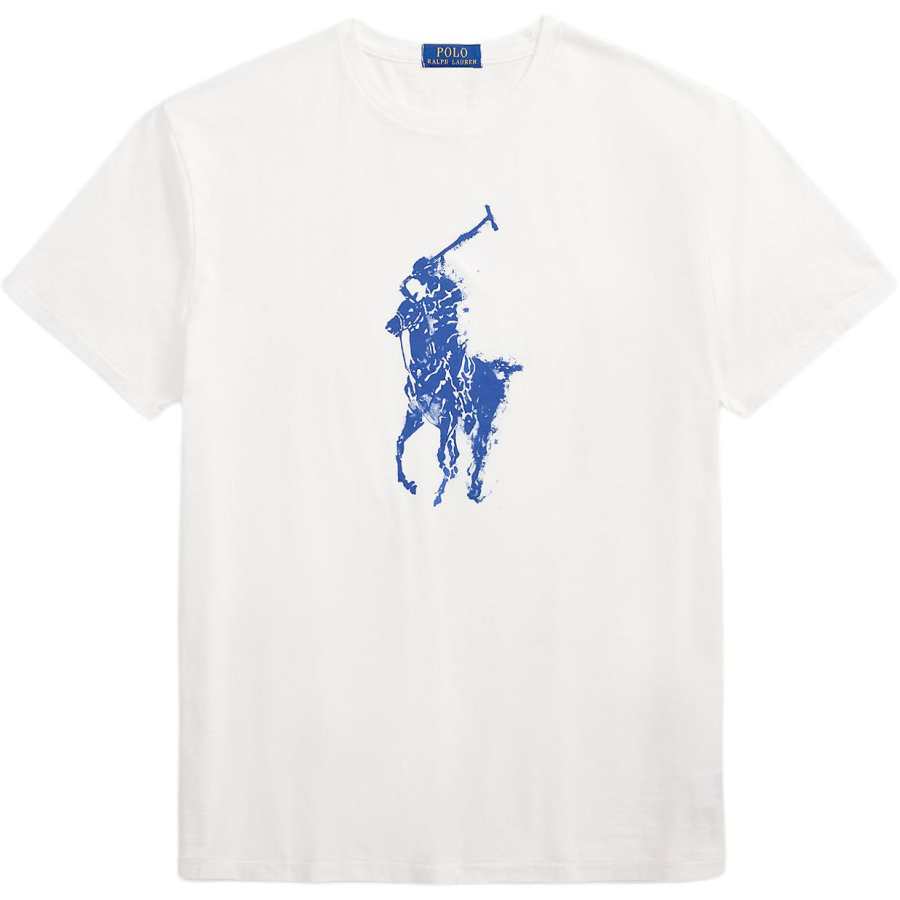 Polo Ralph Lauren Big Pony T Shirt Classic Version Men's White