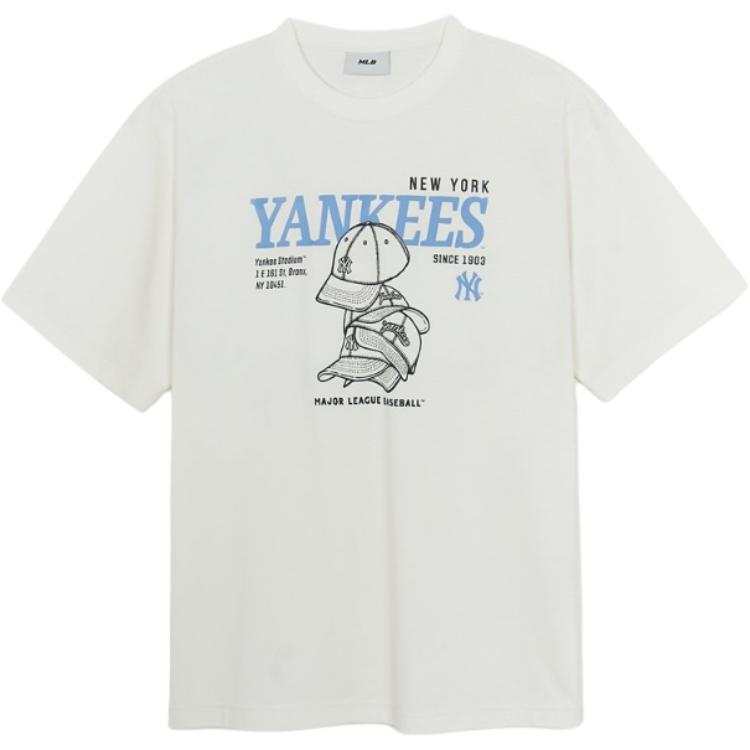MLB MLB T Shirts Men's White Crew Neck