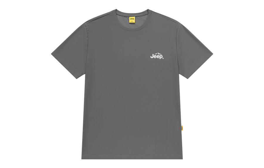 Jeep T Shirts Unisex Crew Neck Moderate Straight Fit