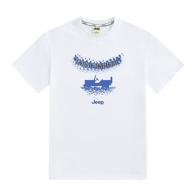 Jeep T Shirts Unisex Crew Neck Moderate Heavyweight