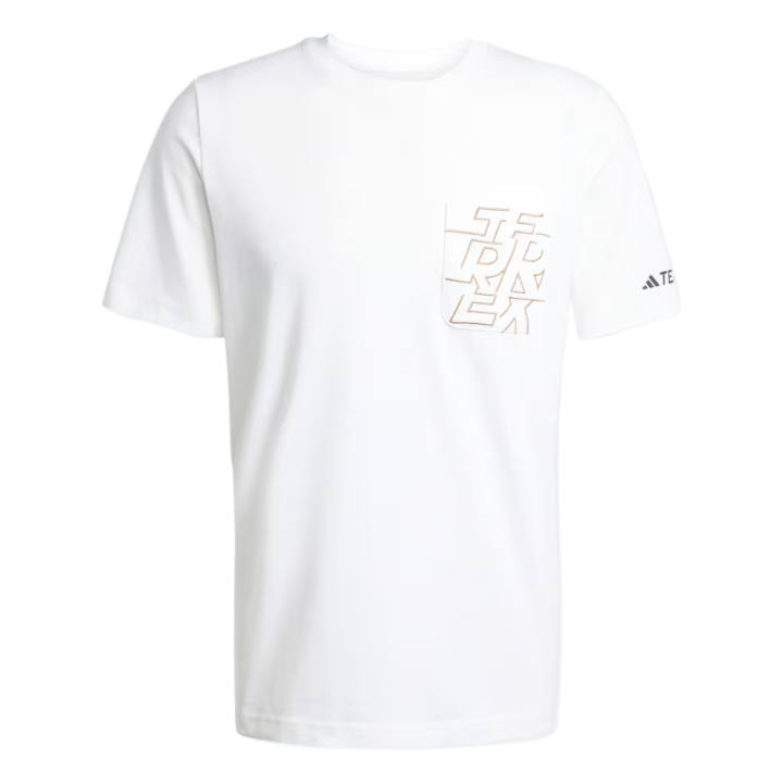 Adidas Adidas Terrex T Shirts Men's White Crew Neck