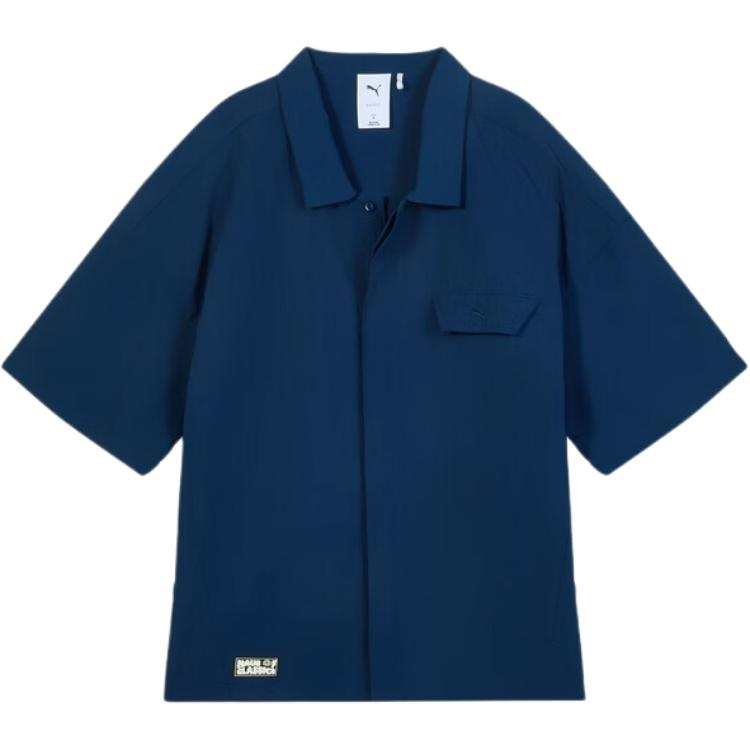 PUMA PUMA Select Shirts Unisex Navy Blue 73 Moderate