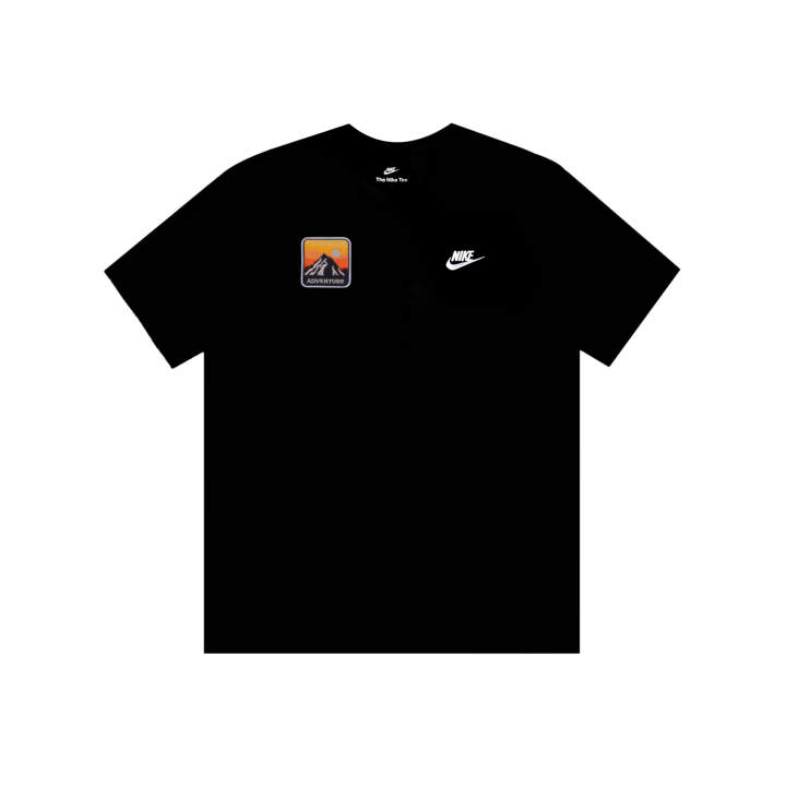 Nike Nike T Shirts Men's Black Crew Neck Moderate
