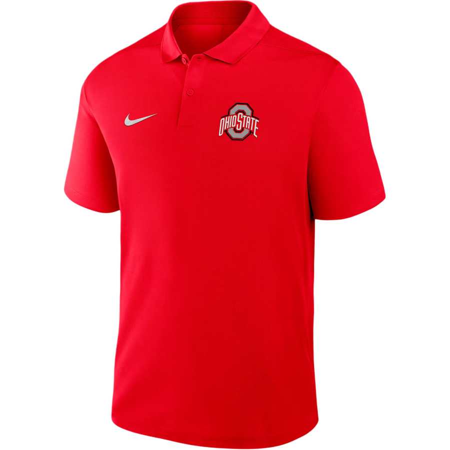 Nike Nike Ohio State Primetime Victory Primary Logo Men's Nike Dri FIT College Polo