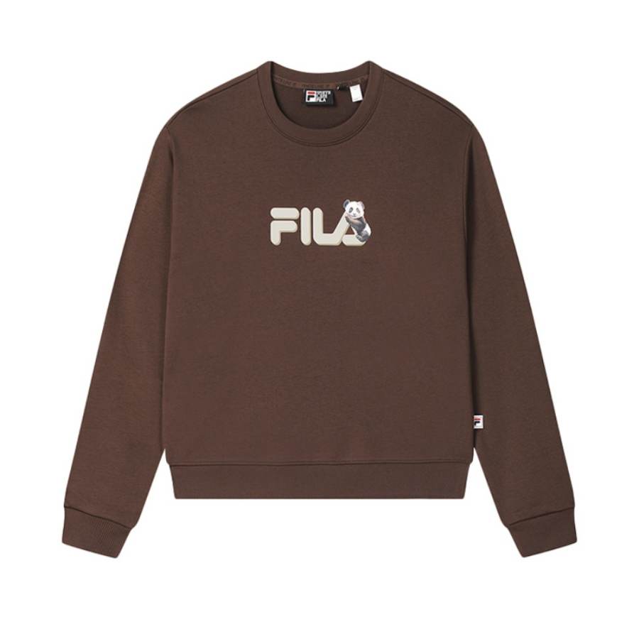 FILA Heritage Sweatshirt Women's Sandy Tawny