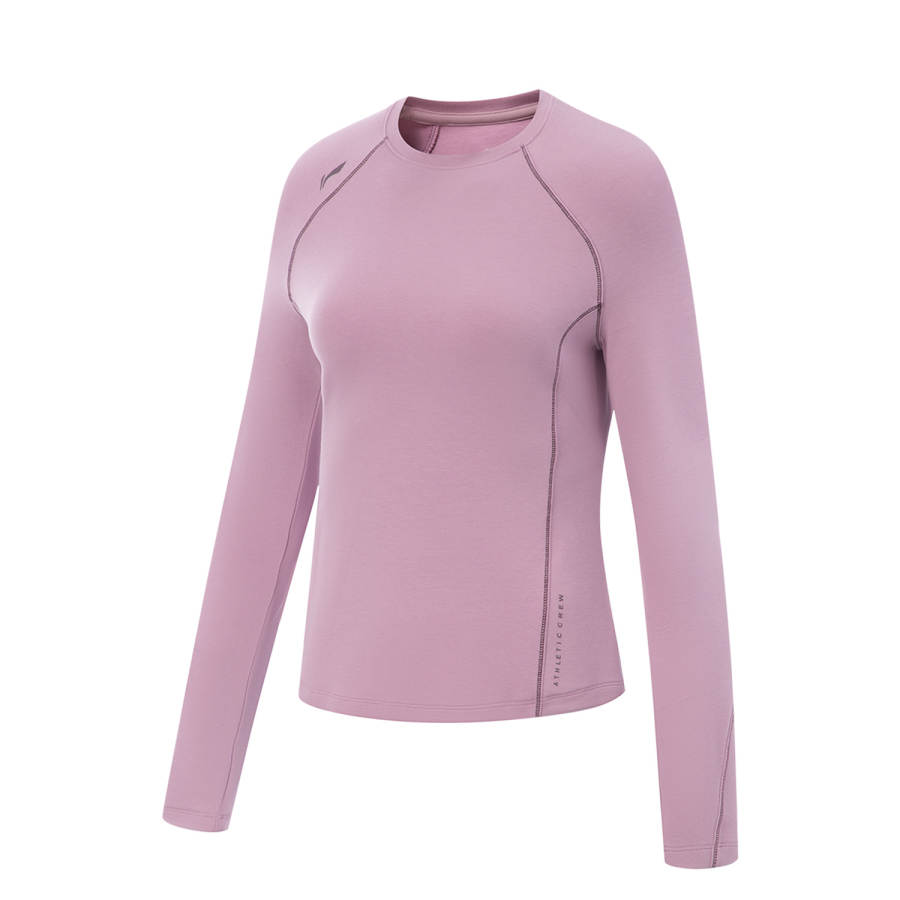 Li-Ning Li Ning Fitness Series T Shirt Women's Huyu Purple