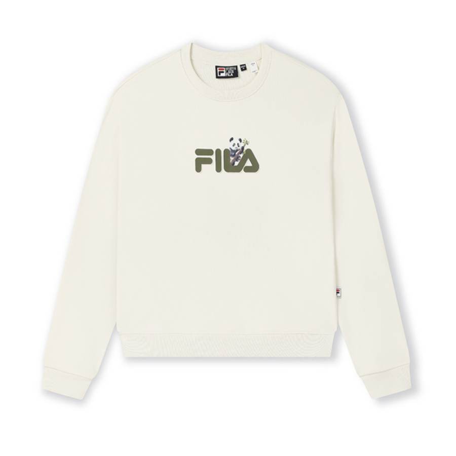 FILA Heritage Sweatshirt Women's Steam White