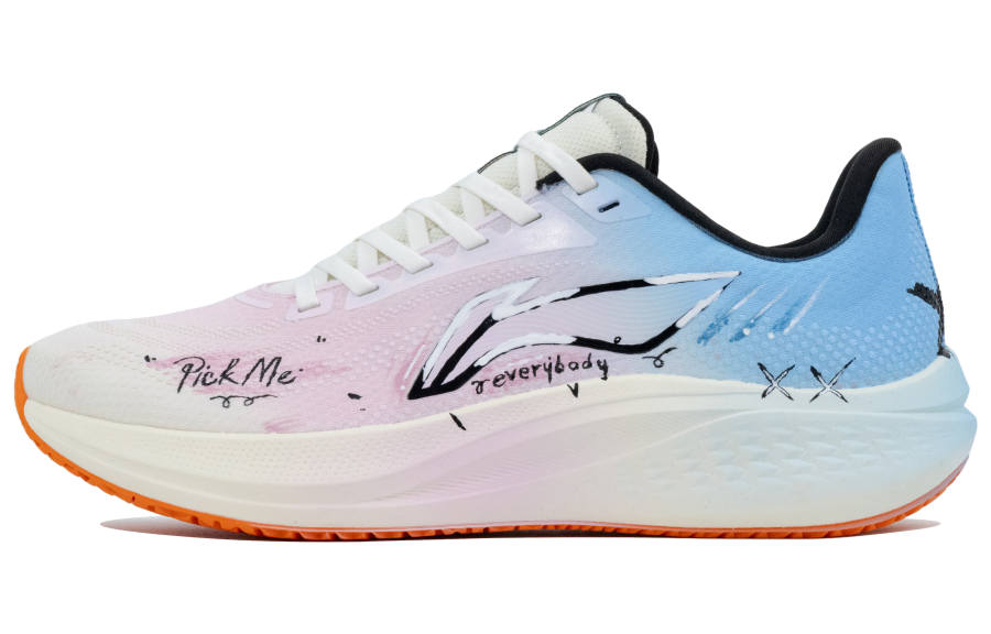 Li-Ning Li Ning Red Hare 7 Cushioning Abrasion Resistant Breathable Cushioning Abrasion Resistant Breathable Low top