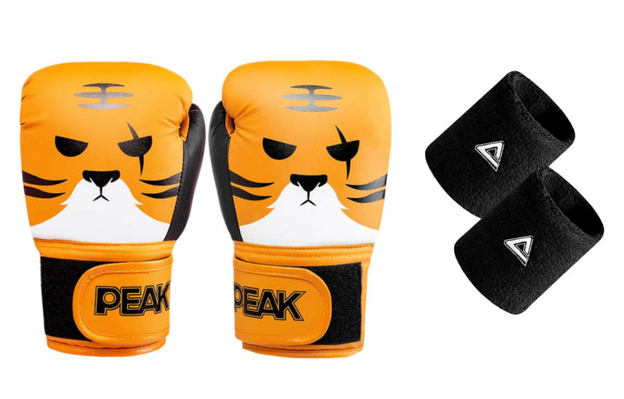 PEAK PEAK Boxing Gloves Fully Enclosed Combat Kids Pu