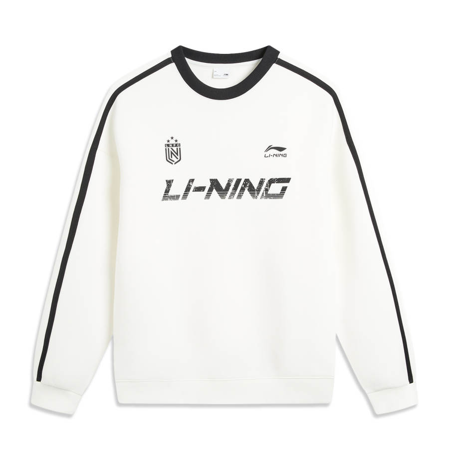 Li-Ning Li Ning Sports Life Collection Sweatshirt Unisex Ivory
