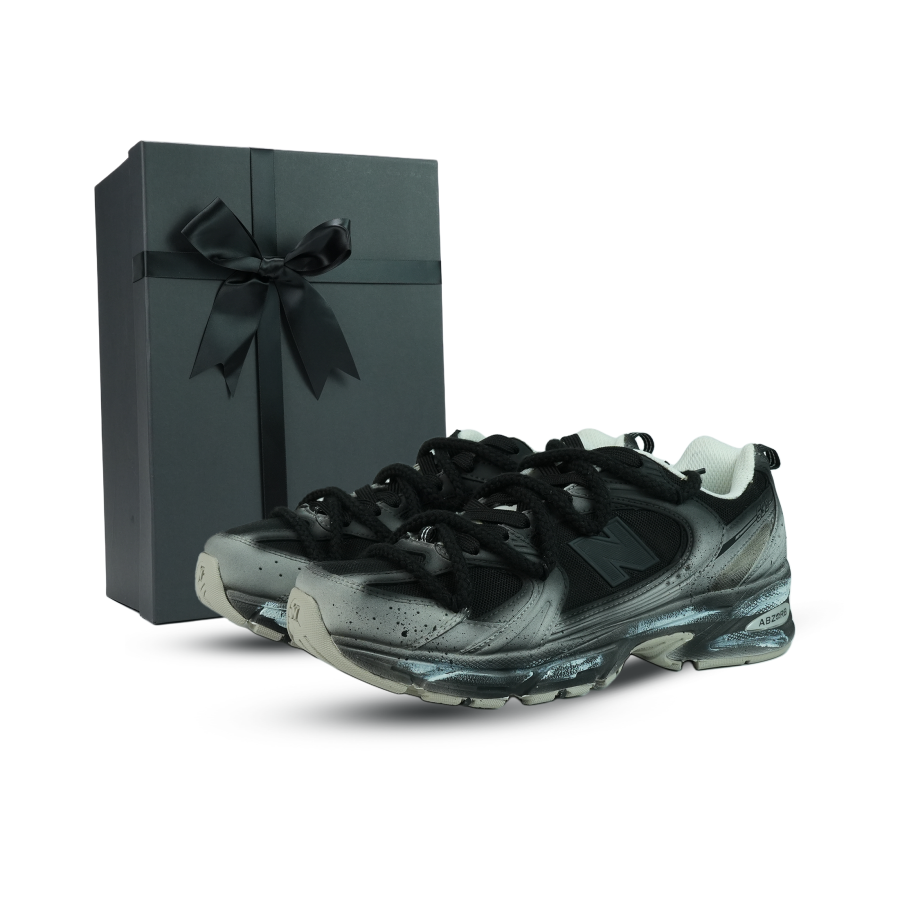 New Balance New Balance NB 530 Breathable Low top Casual Running Shoes Unisex Dark Black