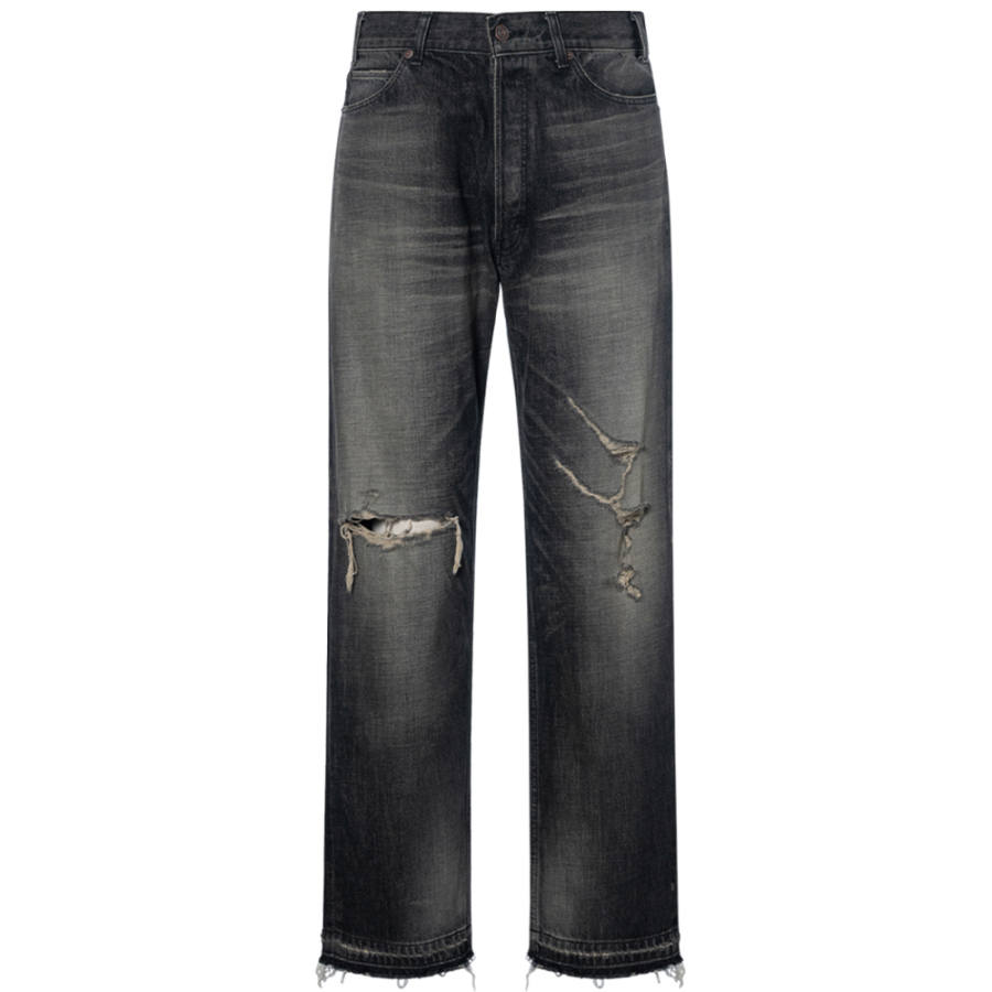 CELINE CELINE Jeans Men's Black Moderate Other