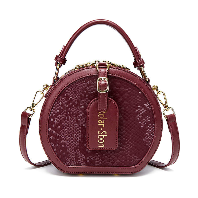 PAYOT Synthetic Leather Shoulder Bag, Crossbody Bag, Handbag Women's Burgundy