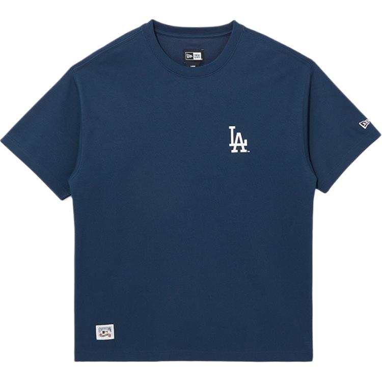 New Era X MLB T Shirts Unisex Navy Blue Crew Neck