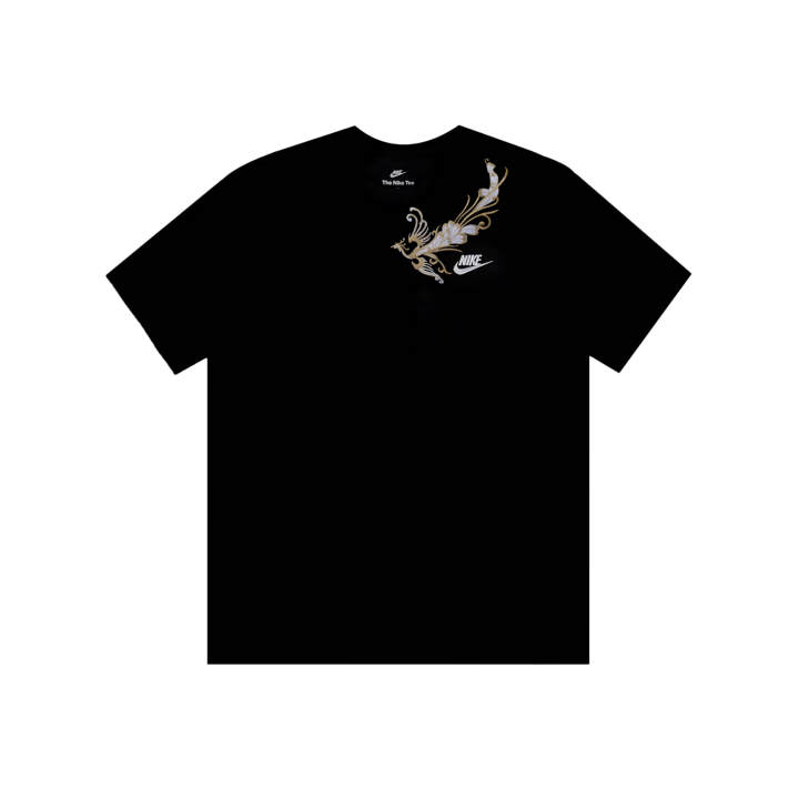 Nike Nike T Shirts Men's Black Crew Neck Moderate