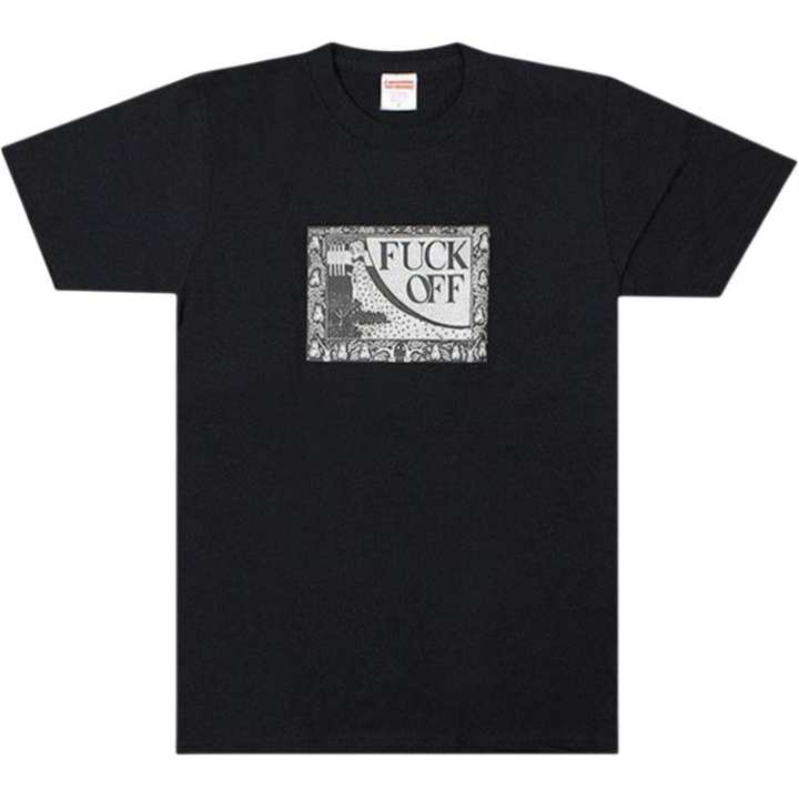 Supreme Supreme T Shirts Men's Black Crew Neck