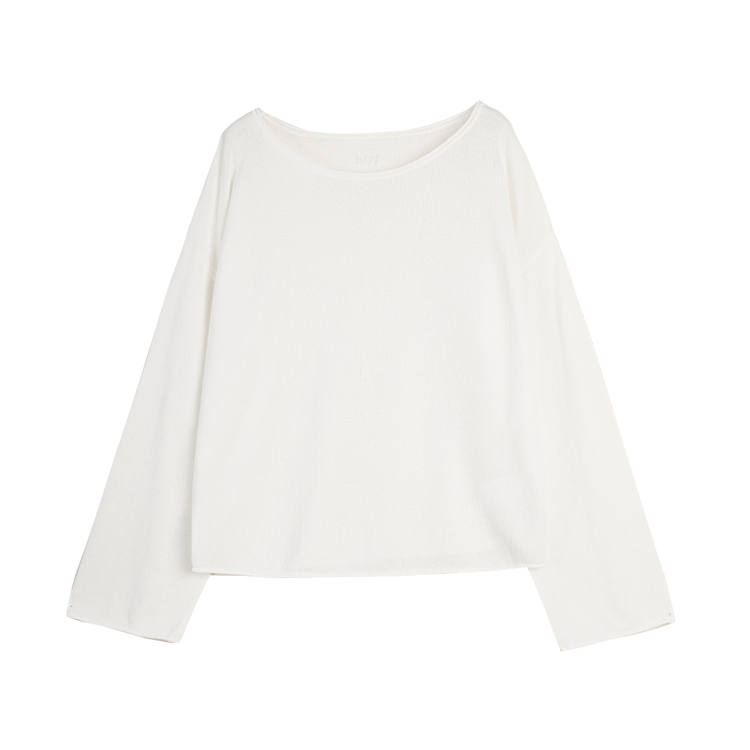 ELLE Knitwear Women's Boat Neck Moderate