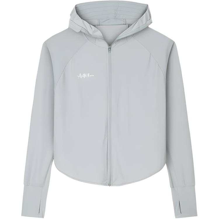 Anta Variety Training Collection Sun Protection Clothing Women's Star Diamond Gray