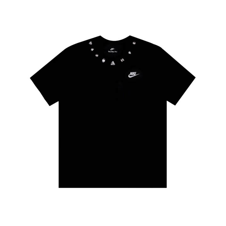 Nike Nike Swoosh T Shirts Men's Black Crew Neck Moderate