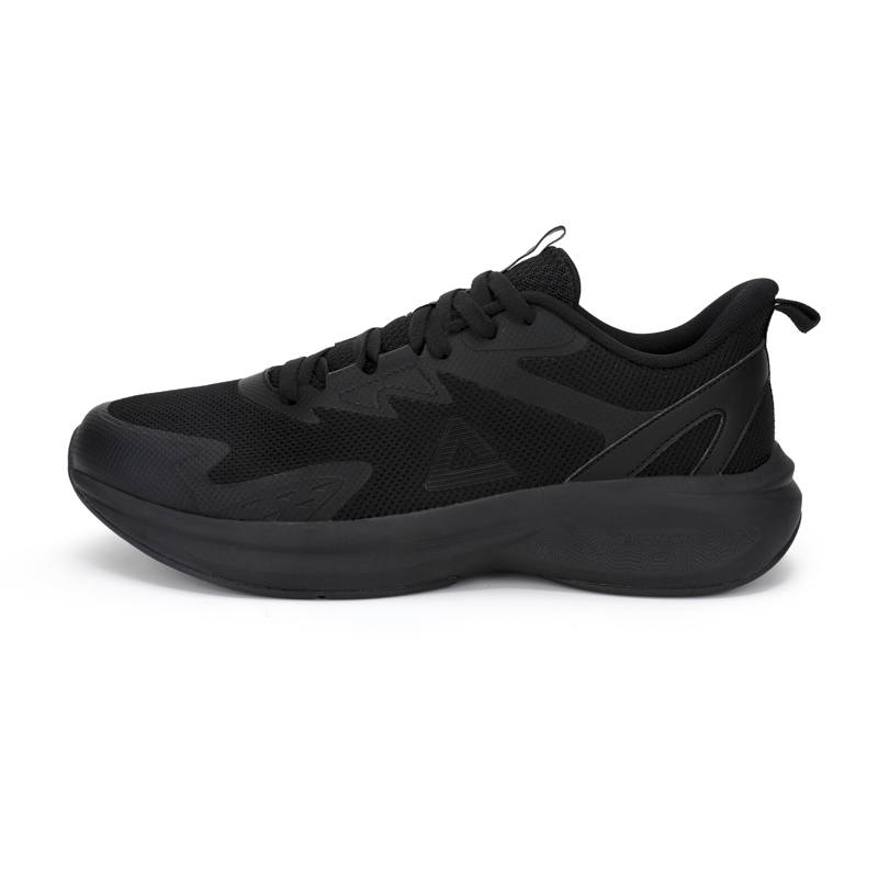 PEAK State Pole Textile, Synthetic Leather Cushioning Slip Resistant Abrasion Resistant Breathable Running Shoes Men's