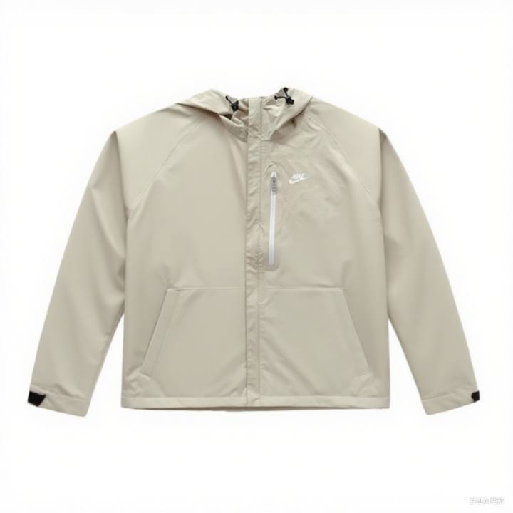 Nike Nike Jackets Men's Khaki Hooded Moderate Other