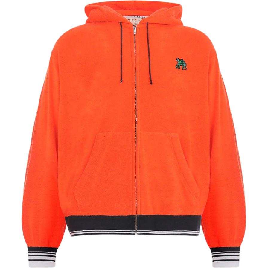 MARNI Sweatshirts Men's Orange Hooded Moderate Other