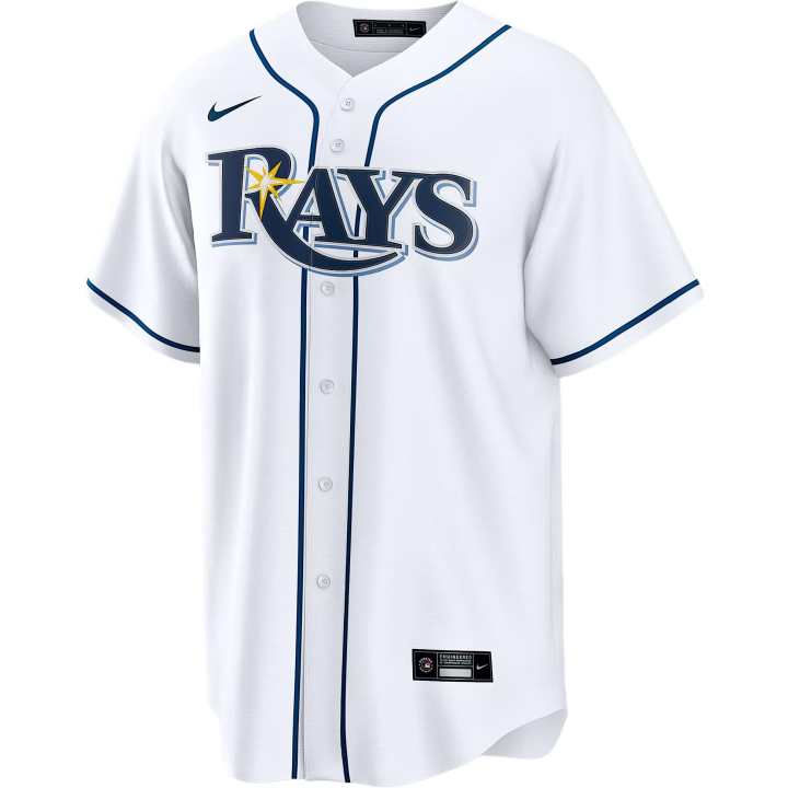 Nike Nike Yandy Díaz Tampa Bay Rays Men's Nike Mlb Replica Jersey