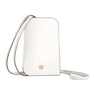 TOTEME Cow Leather Cell Phone Pouch Small Women's Milk White