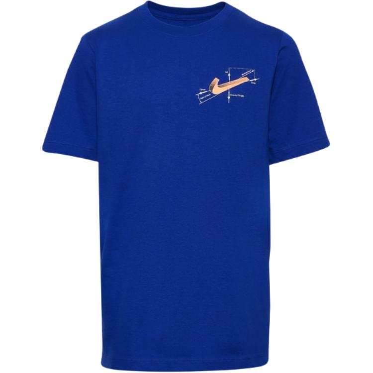 Nike Nike Clothing T Shirts Men's Royal Blue Crew Neck