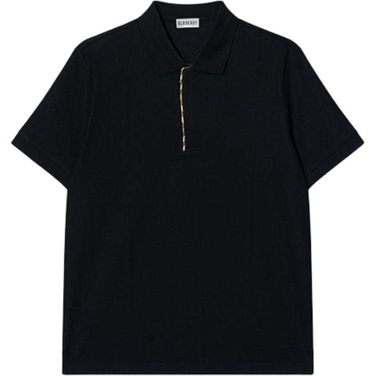 Burberry Polo Shirt Men's Black