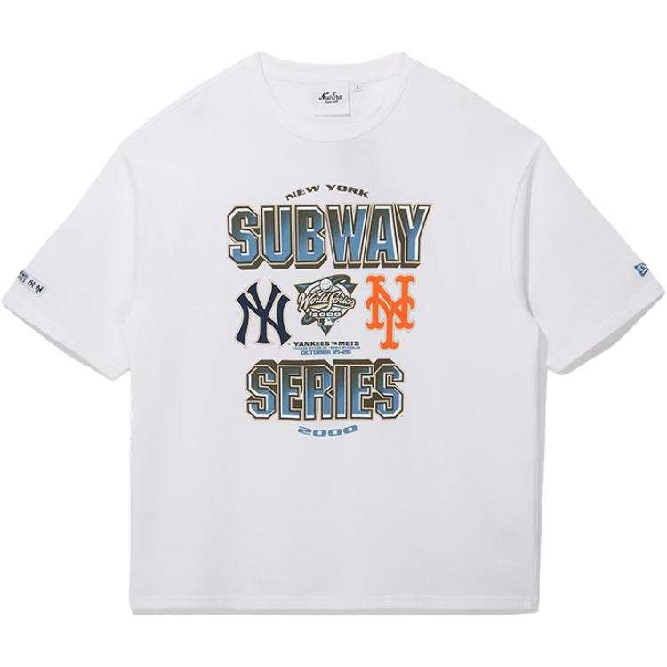 New Era T Shirts Unisex White Crew Neck