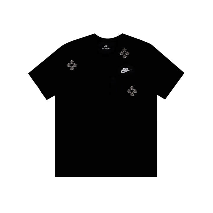 Nike Nike Swoosh T Shirts Men's Black Crew Neck Moderate