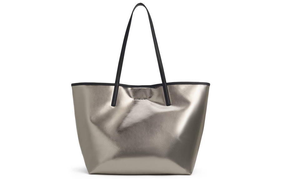 CHARLES&KEITH PU, Textile Mixture Shoulder Bag Large Women's Multicolor