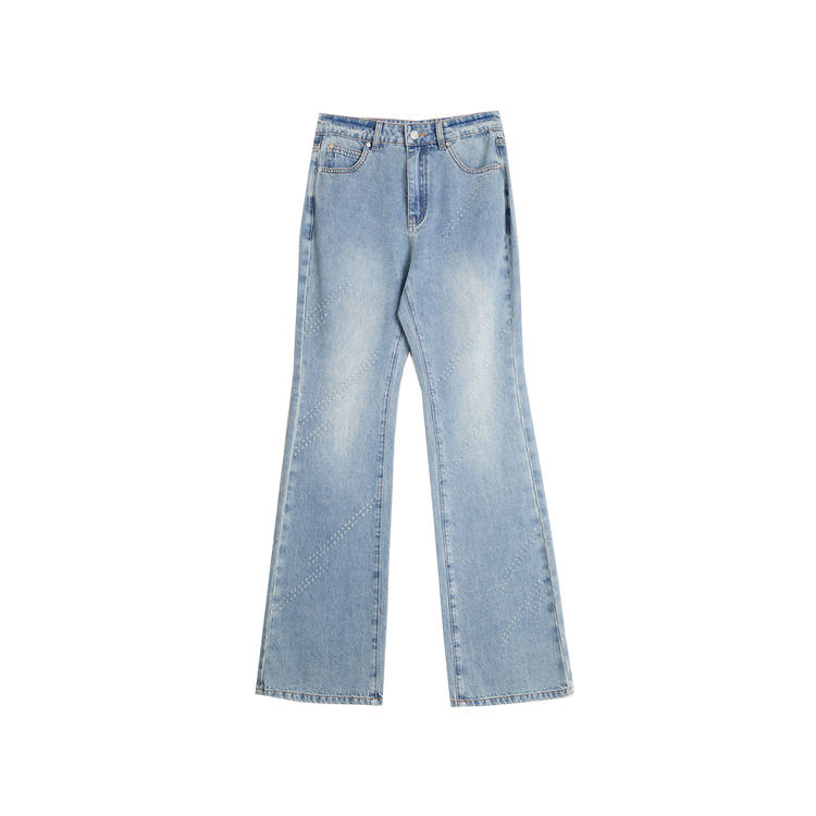 ELLE ELLE Jeans Women's Denim Blue Thin Bootcut