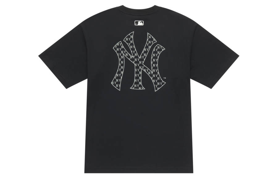 MLB MLB MONOGRAM SS25 T Shirt Unisex Black