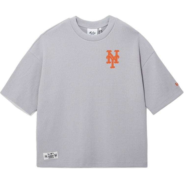 New Era T Shirts Unisex Gray Crew Neck
