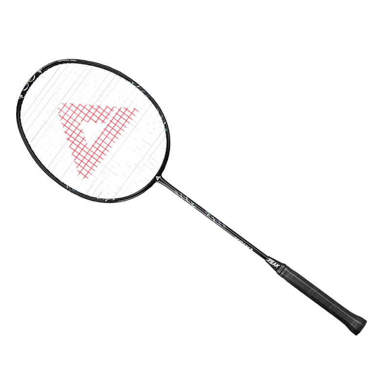 PEAK Full Carbon Badminton Rackets Control Type All around Defense Entry level 675mm Unisex 5U/G5 Ink Black