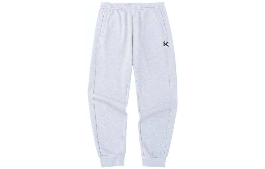 Anta KT Knitted Sweatpants Men's Gray