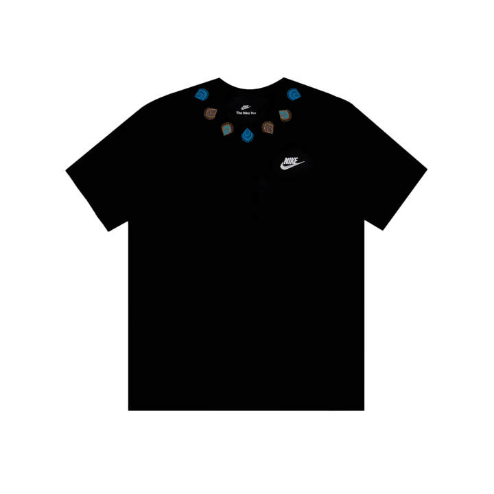 Nike Nike T Shirts Men's Black Crew Neck Moderate