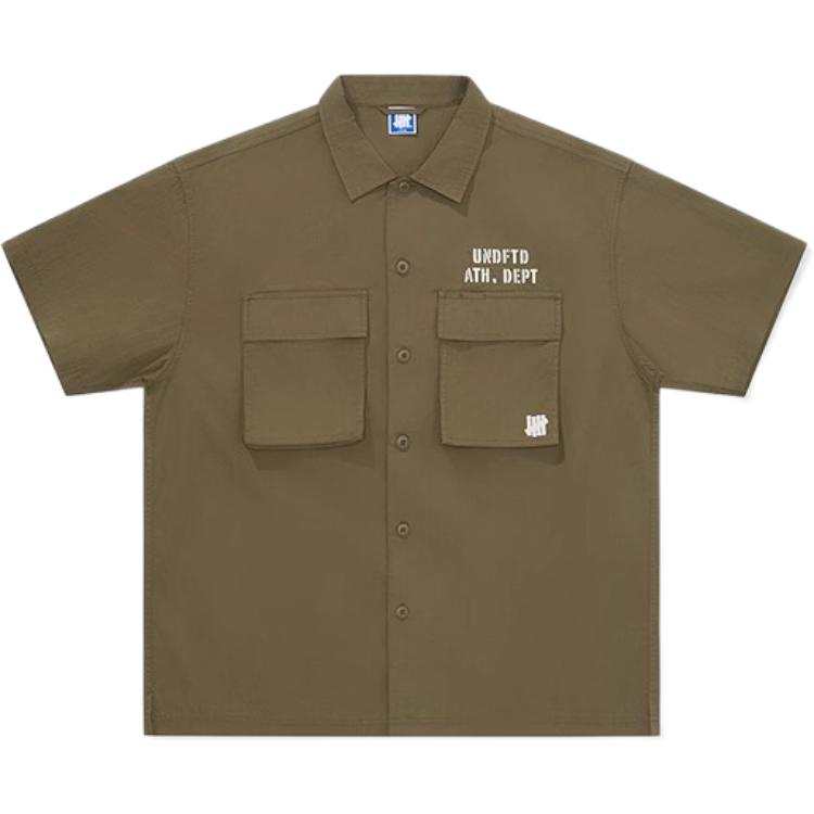 UNDEFEATED UNDEFEATED Shirts Unisex Lapel Moderate Workwear