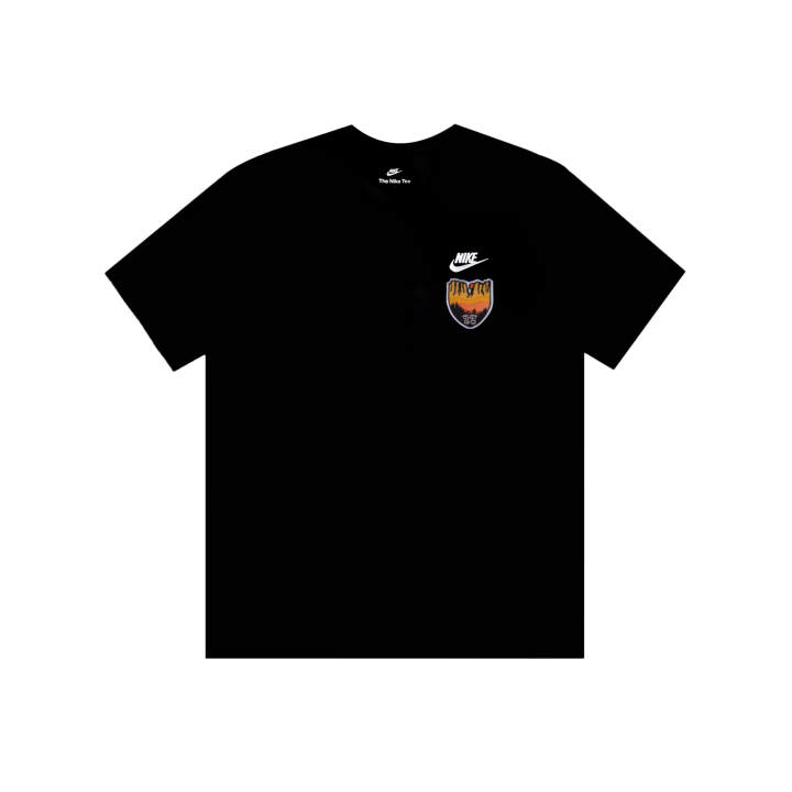 Nike Nike T Shirts Men's Black Crew Neck Moderate