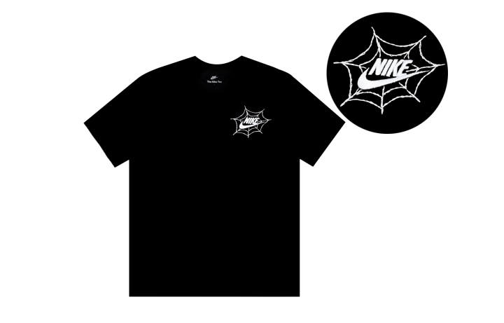 Nike Nike T Shirts Unisex Black Crew Neck Moderate Straight Fit