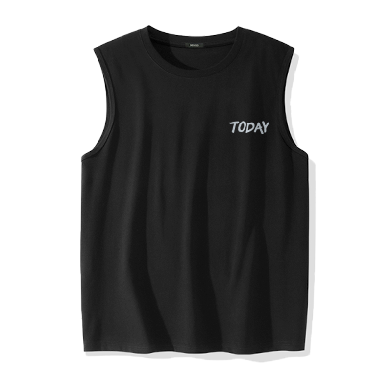 MINISO MINISO Tank Tops Unisex Crew Neck Thin Sleeveless