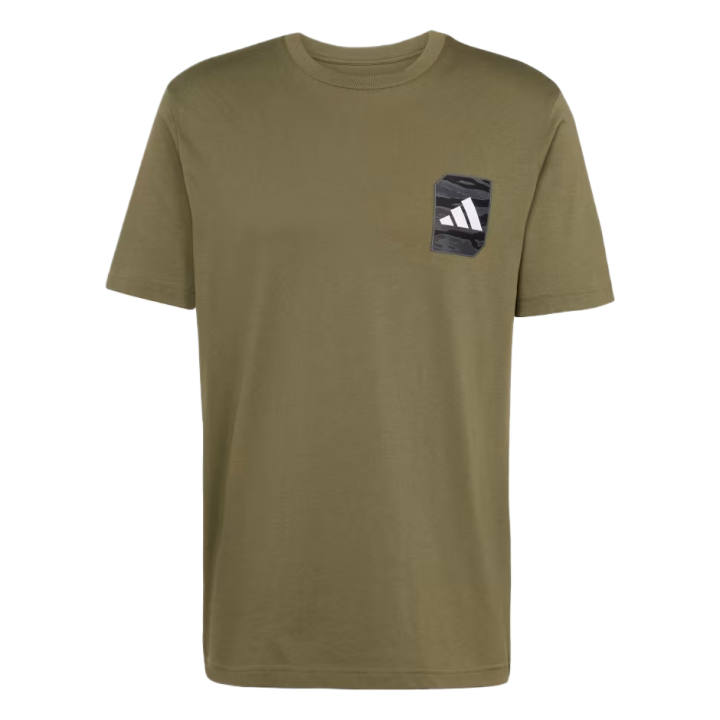 Adidas Adidas T Shirt Men's Olive Green